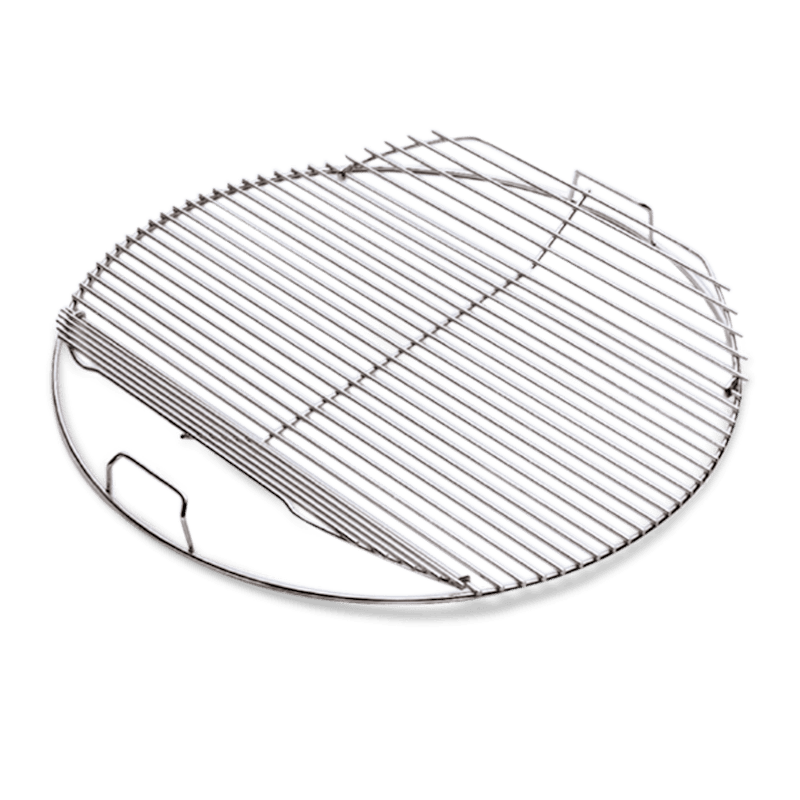 Klappbarer Weber Grillrost für Holzkohlegrills, 57 cm Durchmesser