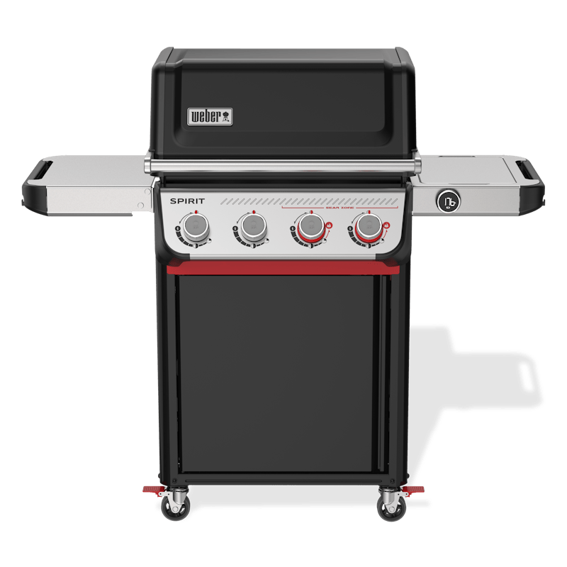 Weber SPIRIT EP-425 GBS Gasgrill in Schwarz mit Edelstahl-Elementen und digitaler Steuerung