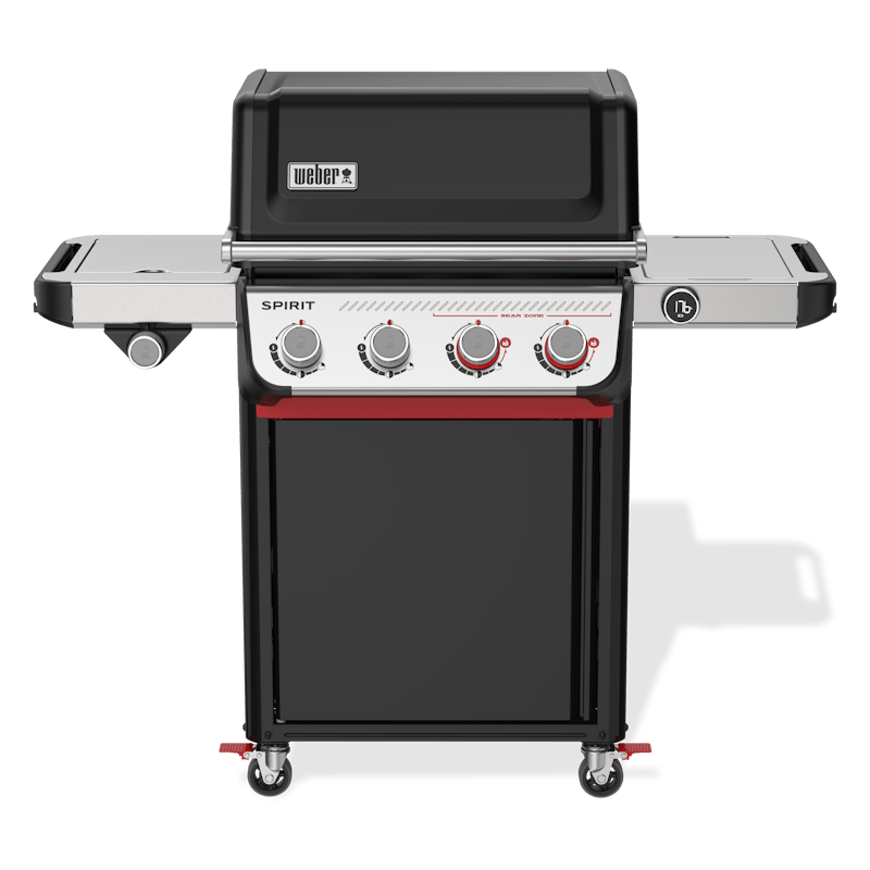 Weber SPIRIT EP-435 GBS Gasgrill in Schwarz mit vier Brennern und Seitenbrenner
