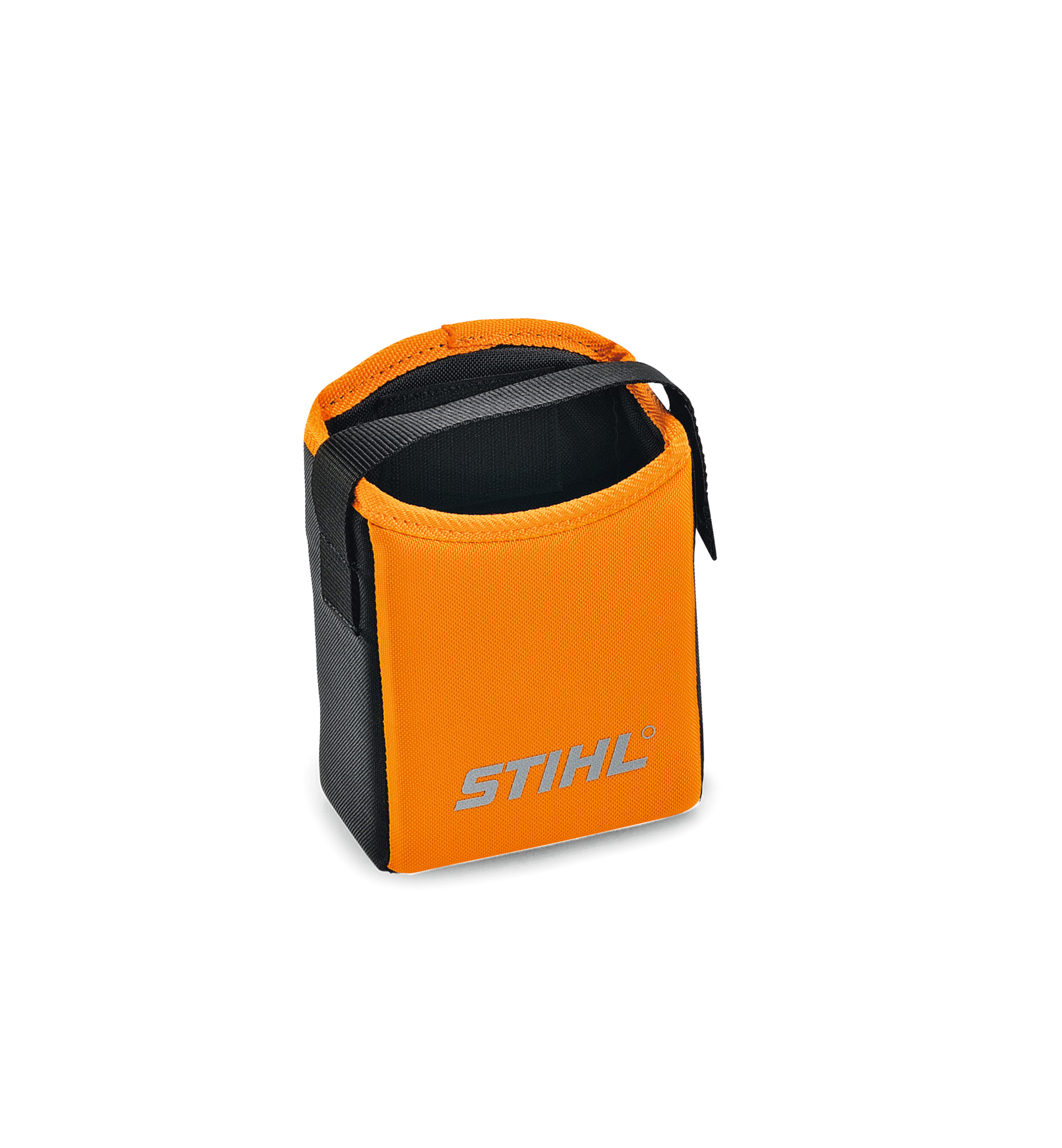 STIHL Zubehörtasche für Akku-Gürtel in Orange mit Logo