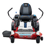 Toro eMR4275T eTimeCutter akkubetriebener Rasenmäher in Studioaufnahme