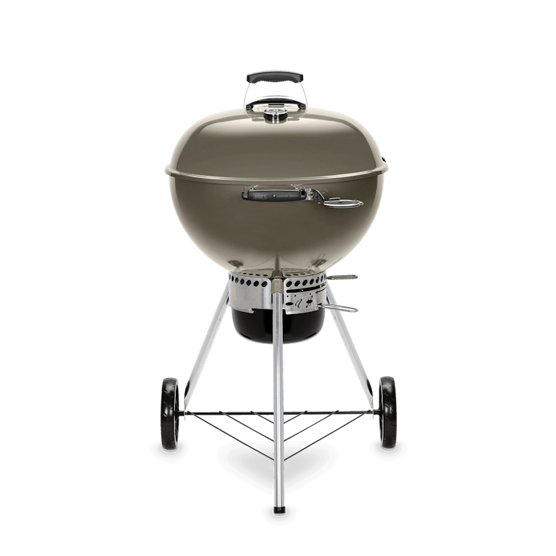 Weber Master-Touch GBS C-5750 Holzkohlegrill in Smoke Grey mit Thermometer und Ascheauffangbehälter