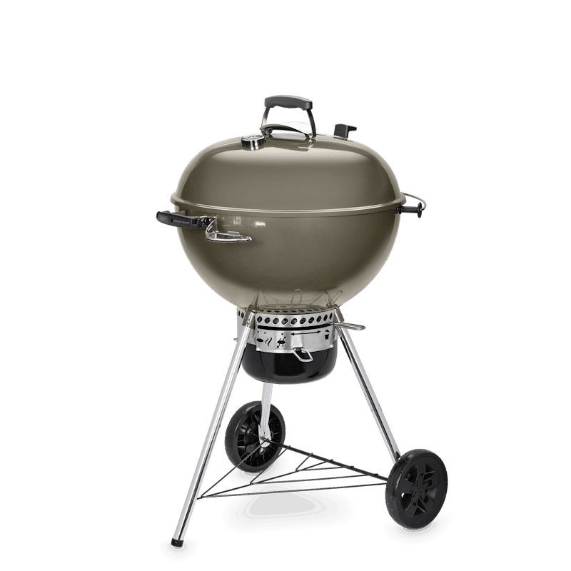Weber Master-Touch GBS C-5750 Holzkohlegrill in Smoke Grey mit Thermometer und Reinigungssystem