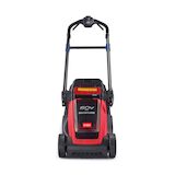 Toro eL36PST Akku-Rasenmäher in Rot und Schwarz mit sichtbarem Logo
