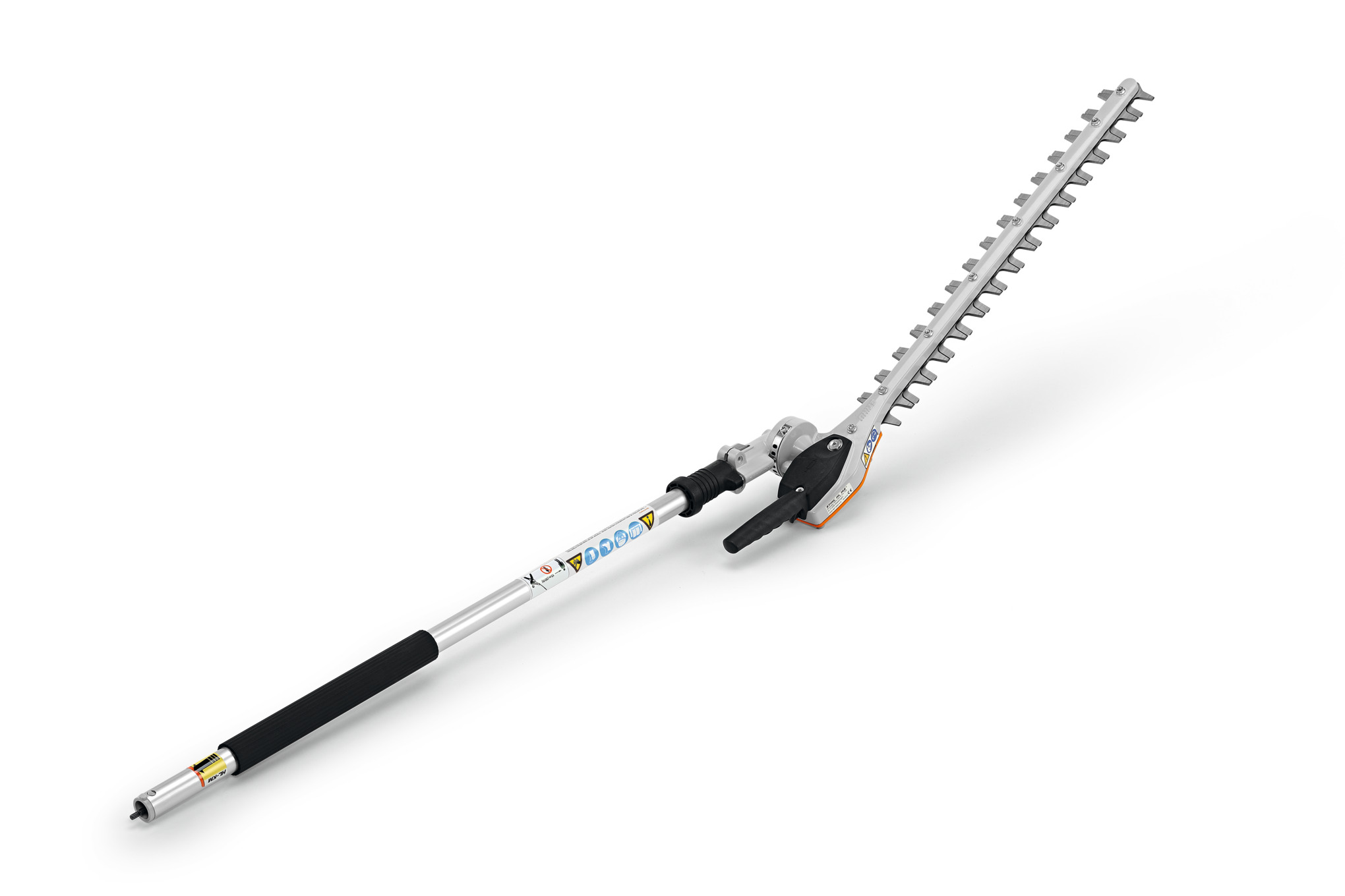 Stihl HL-KM 145° 60 cm Heckenschneider auf weißem Hintergrund