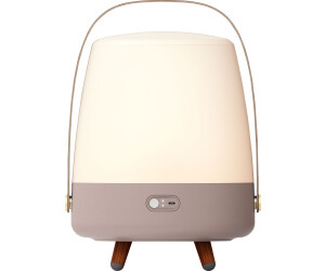 Kooduu Lite-Up Play mit LED-Lampe und Bluetooth-Lautsprecher auf Holzbeinen