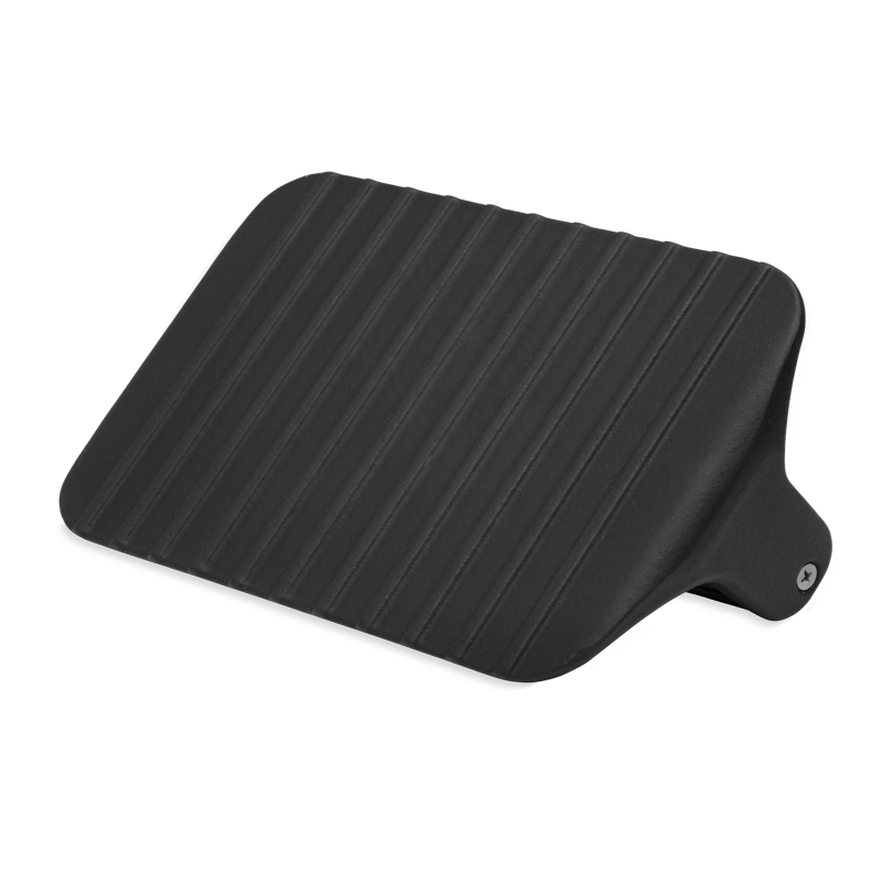 Weber Hamburgerpresse aus Gusseisen mit geriffelter Oberfläche und ergonomischem Griff
