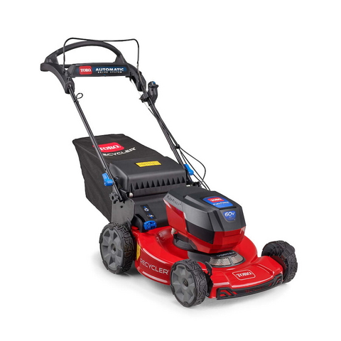 Toro eRecycler eS55AST Akku-Rasenmäher mit Fangkorb und Flex-Force Power System