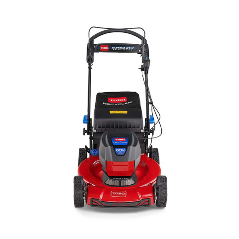 Toro eRecycler eS55AST Akku-Rasenmäher in Rot mit 60V Flex-Force System