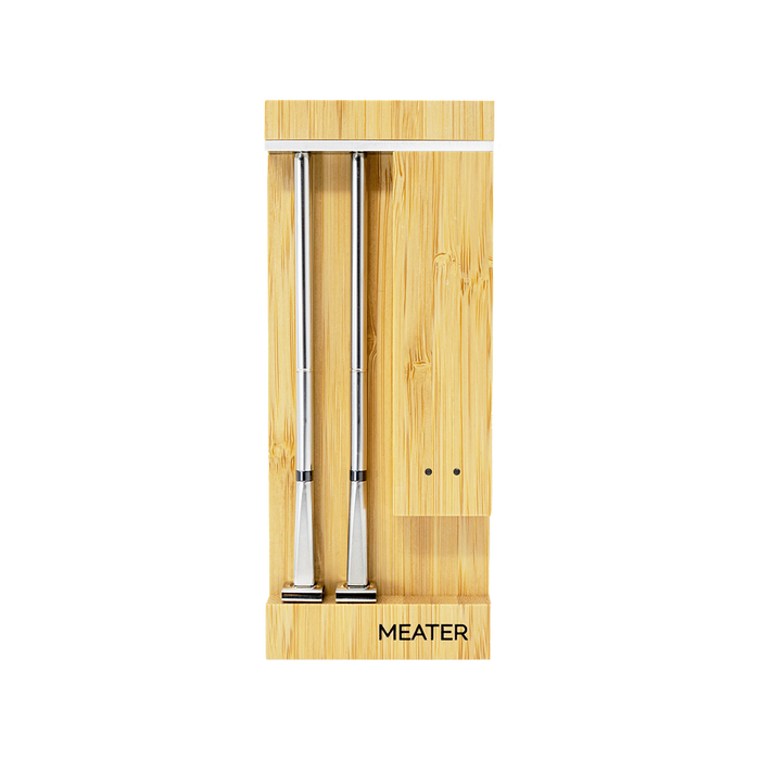 MEATER Pro Duo smartes Fleischthermometer in hölzerner Ladestation