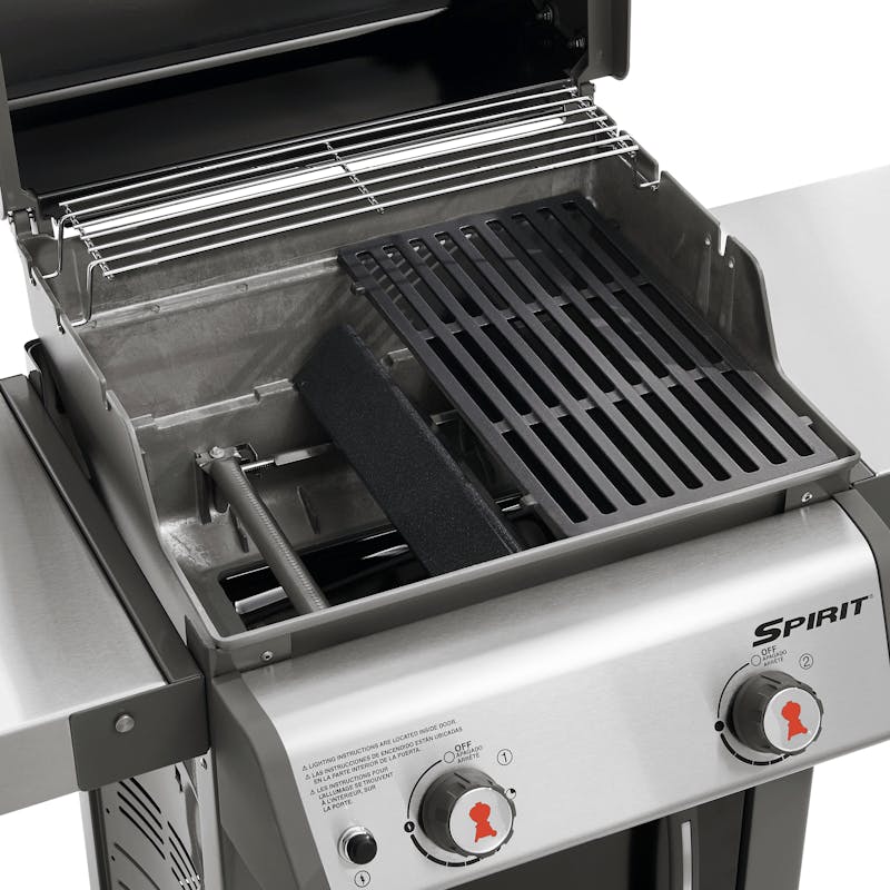 Weber Spirit 200 Gasgrill mit porzellanemaillierten Flavorizer Bars