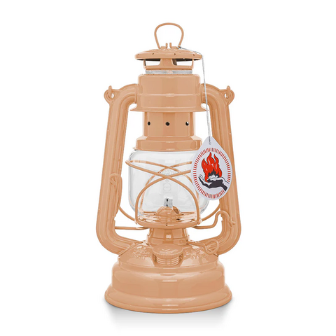 Verzinkte Sturmlaterne Feuerhand Baby Special 276 in Soft Peach