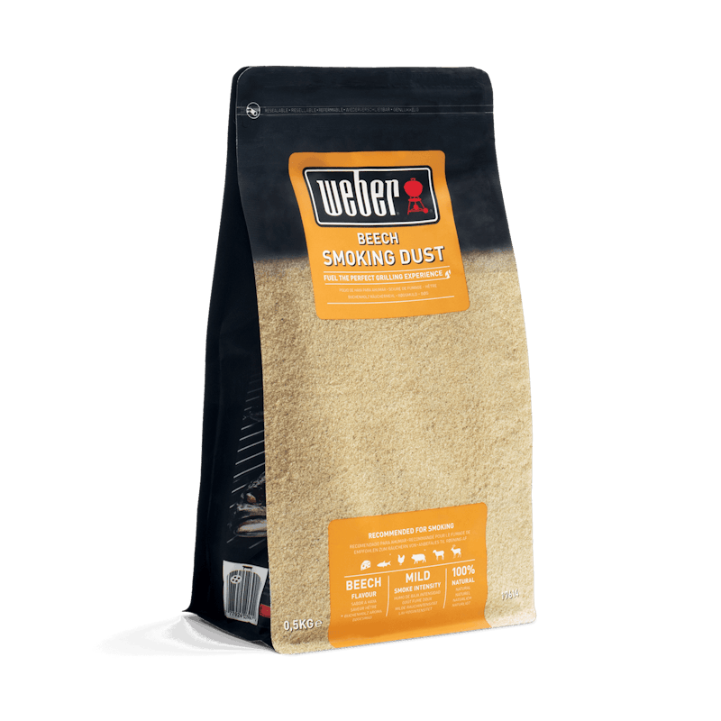 Weber Beech Smoking Dust Verpackung für Kalträuchereinheit, 500g