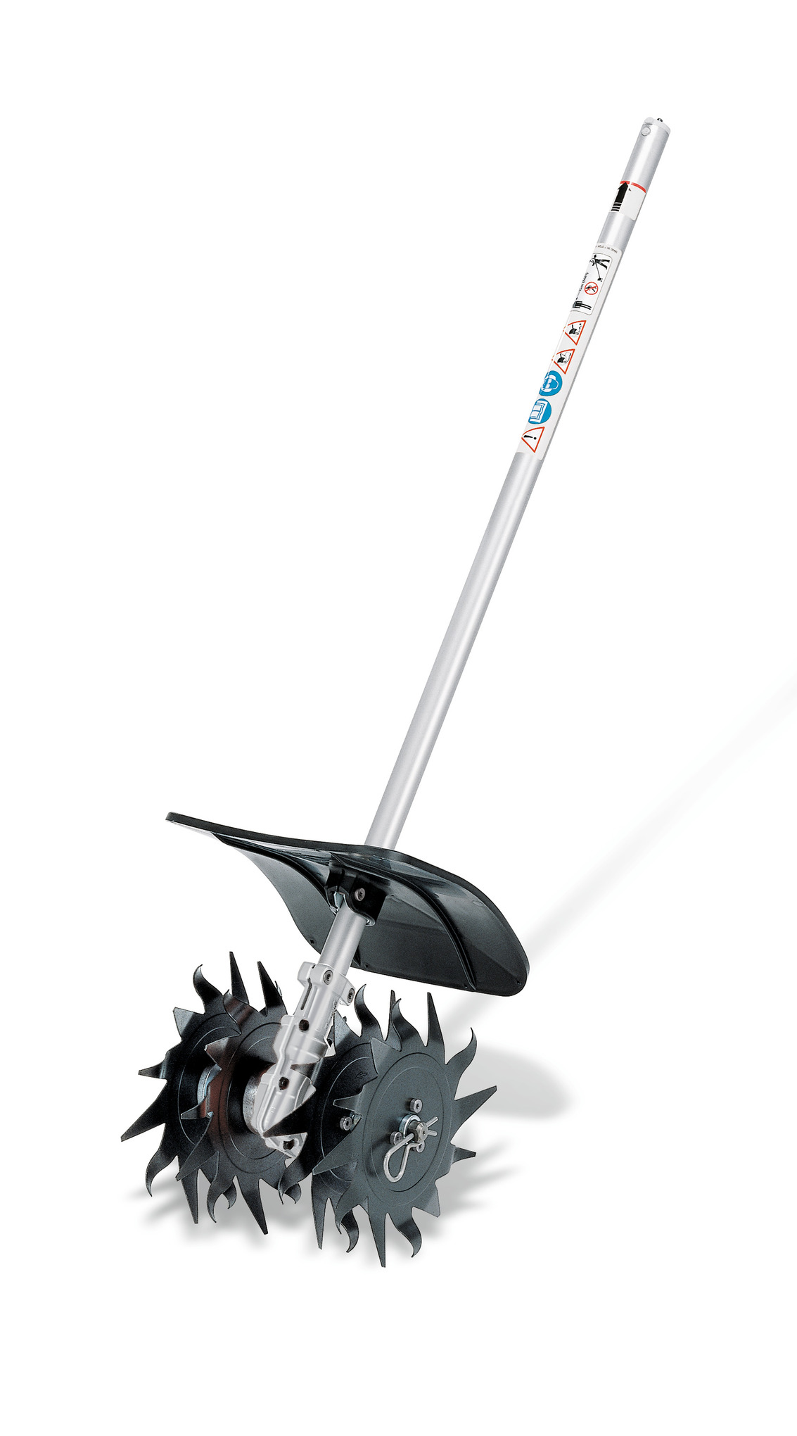 Stihl BF-KM Bodenfräse mit langem Stiel und rotierenden Fräsmessern für Gartenarbeit