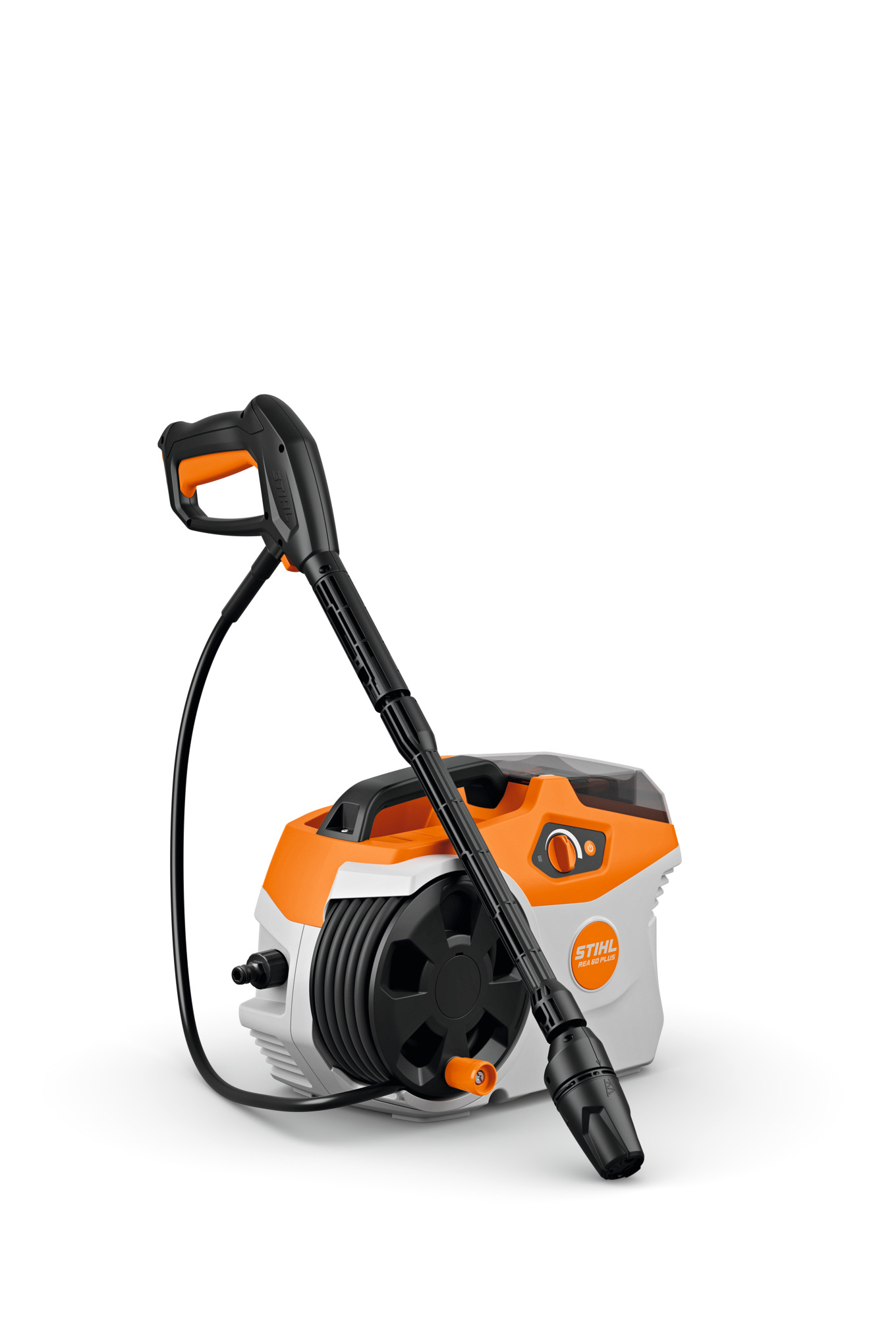 STIHL REA 60 Plus Akku-Hochdruckreiniger mit integrierter Schlauchtrommel und Hochdruckpistole