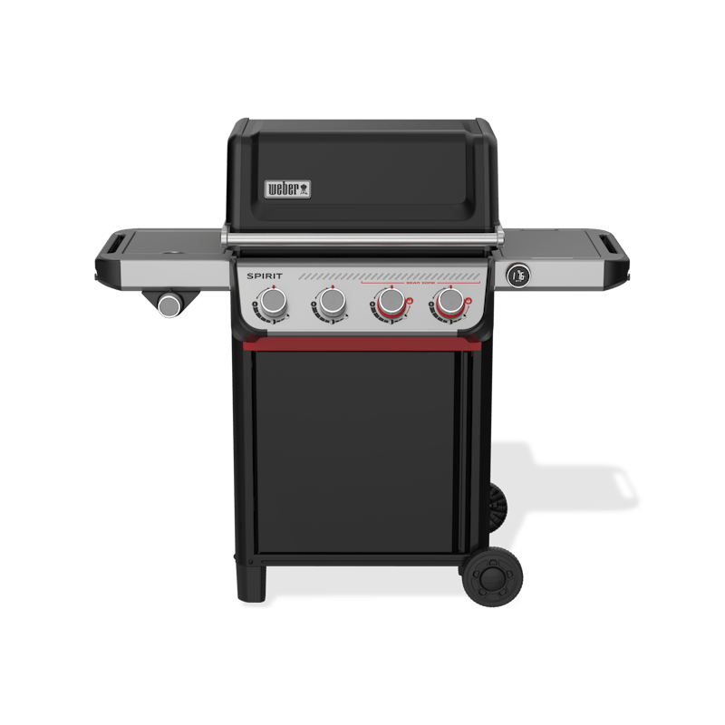 Weber SPIRIT EX-435 Gasgrill mit 4 Brennern Sear Zone Seitenbrenner und digitalem Thermometer