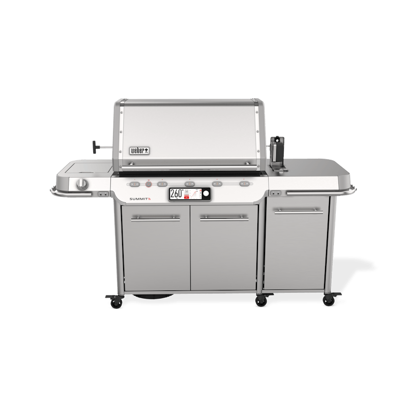 Weber Summit FS38X S Smart Grill in Edelstahl mit Touchscreen und Thermometer