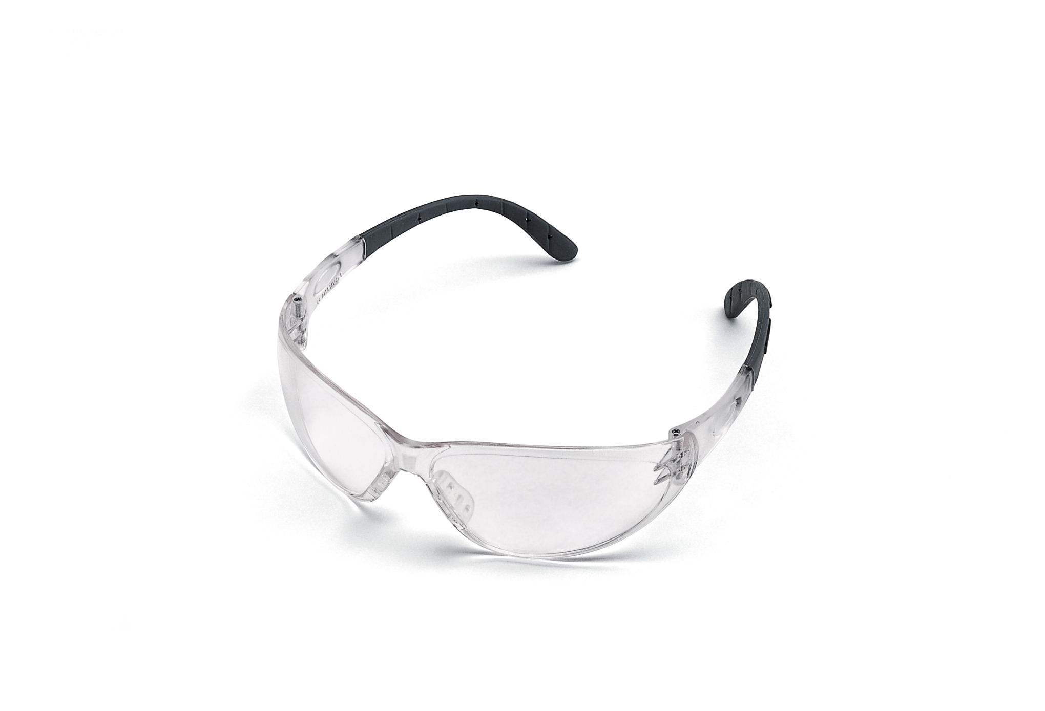 Stihl Schutzbrille DYNAMIC Contrast klar auf weißem Hintergrund