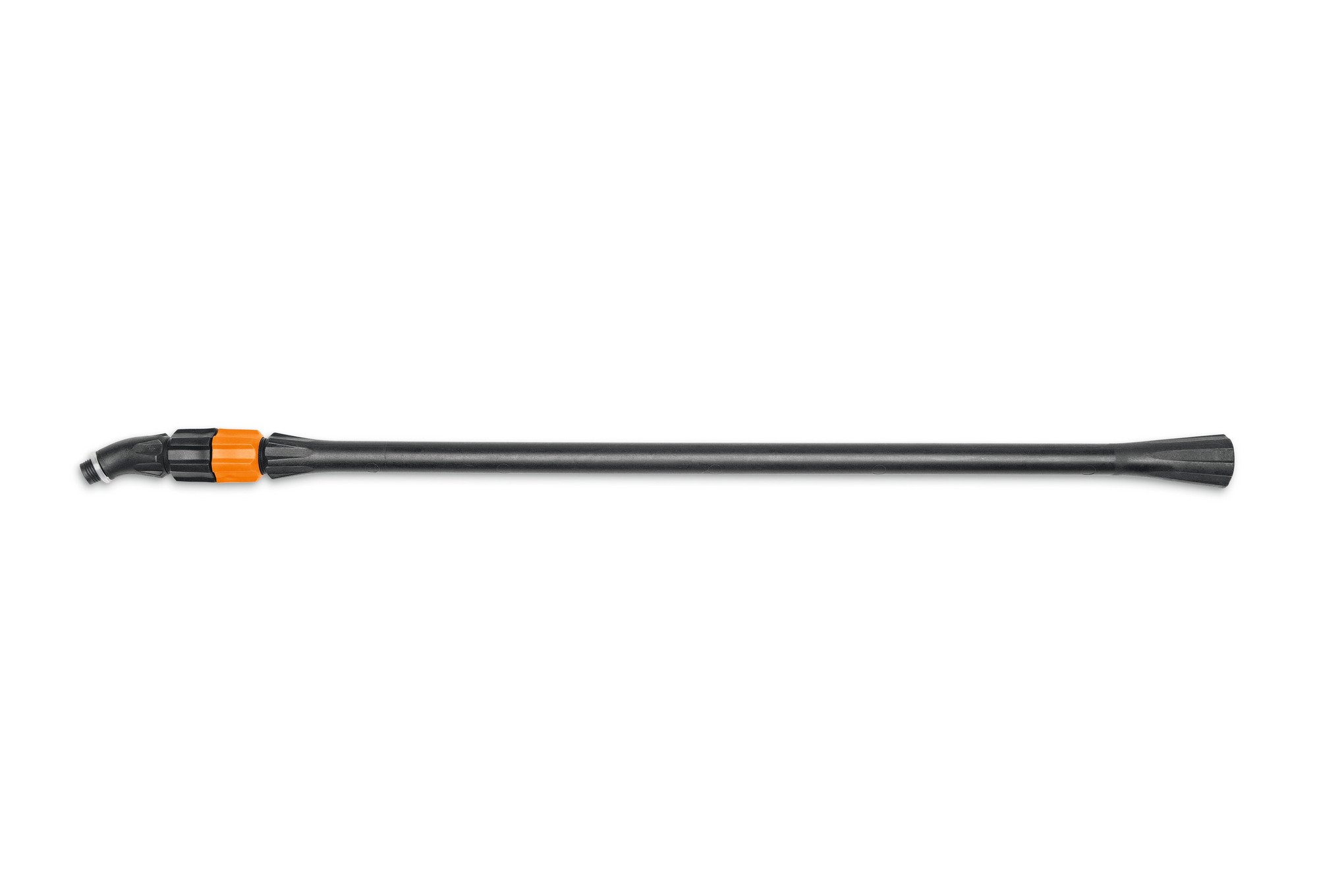 STIHL Teleskoprohr aus Kunststoff verstellbar von 52 bis 90 cm mit orangefarbenen Details