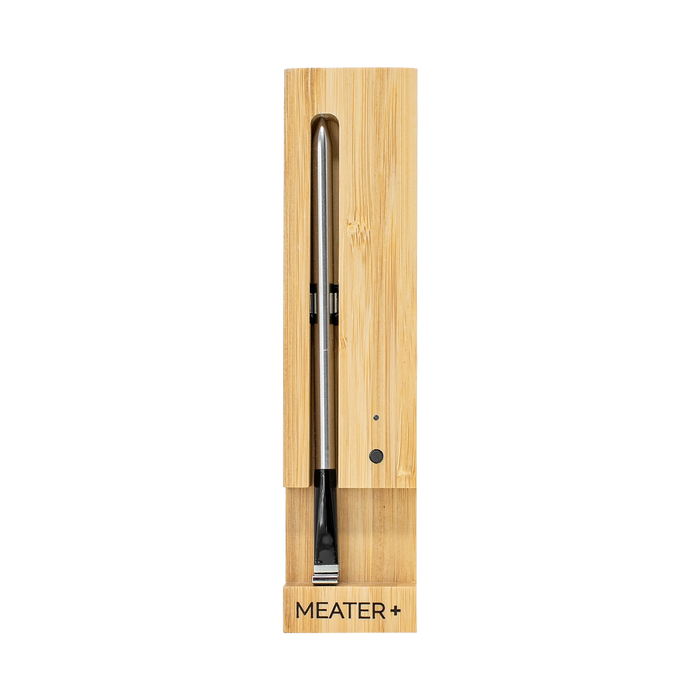 MEATER Plus smartes Fleischthermometer in hölzerner Box