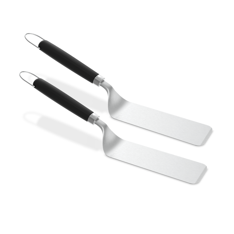 Weber Plancha-Wender-Set für Grillplatten mit ergonomischen Griffen