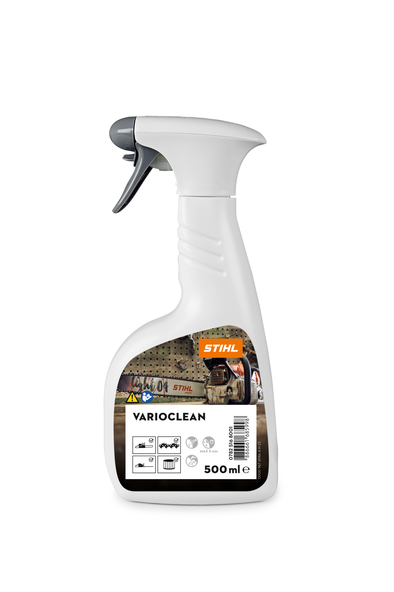 STIHL Varioclean 500 ml Sprühflasche mit umweltfreundlichem Spezialreiniger