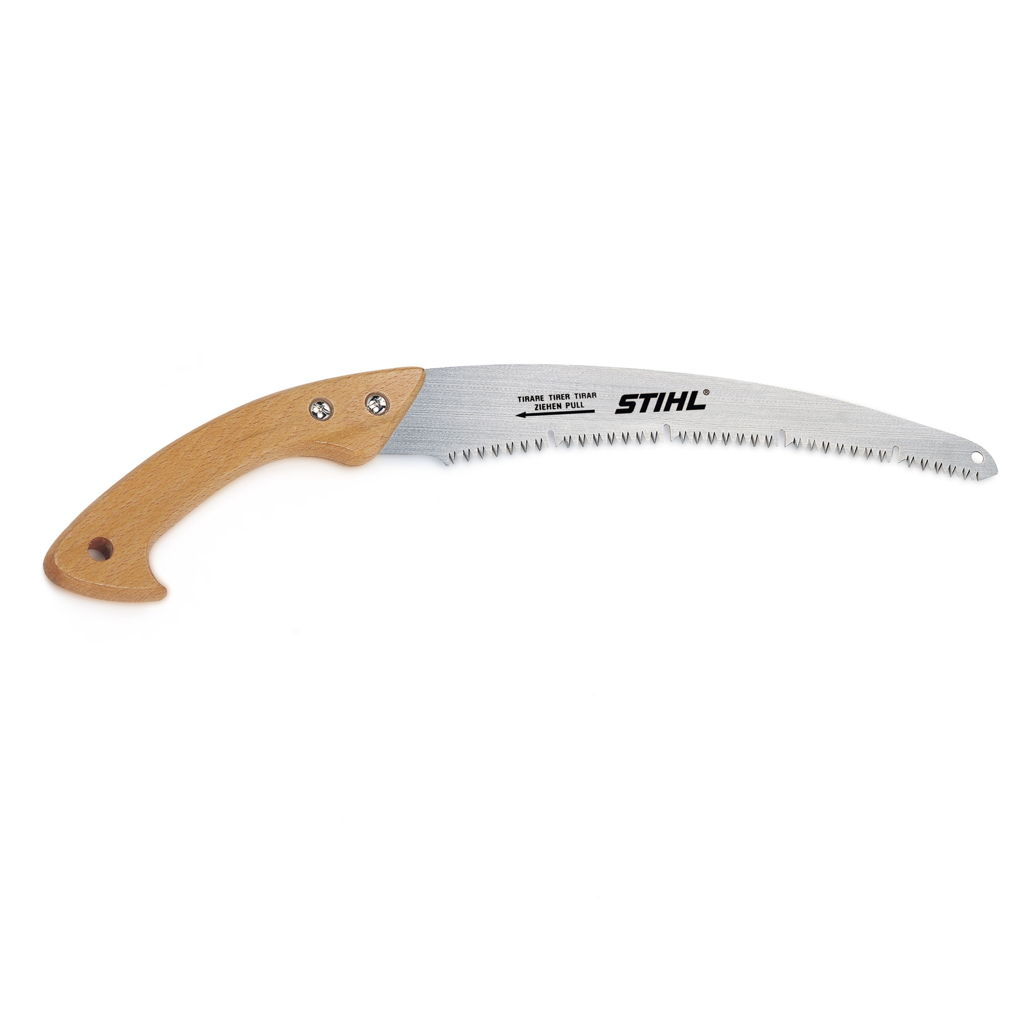 STIHL Astsäge PR 32 CW mit gebogenem Sägeblatt und Buchenholzgriff