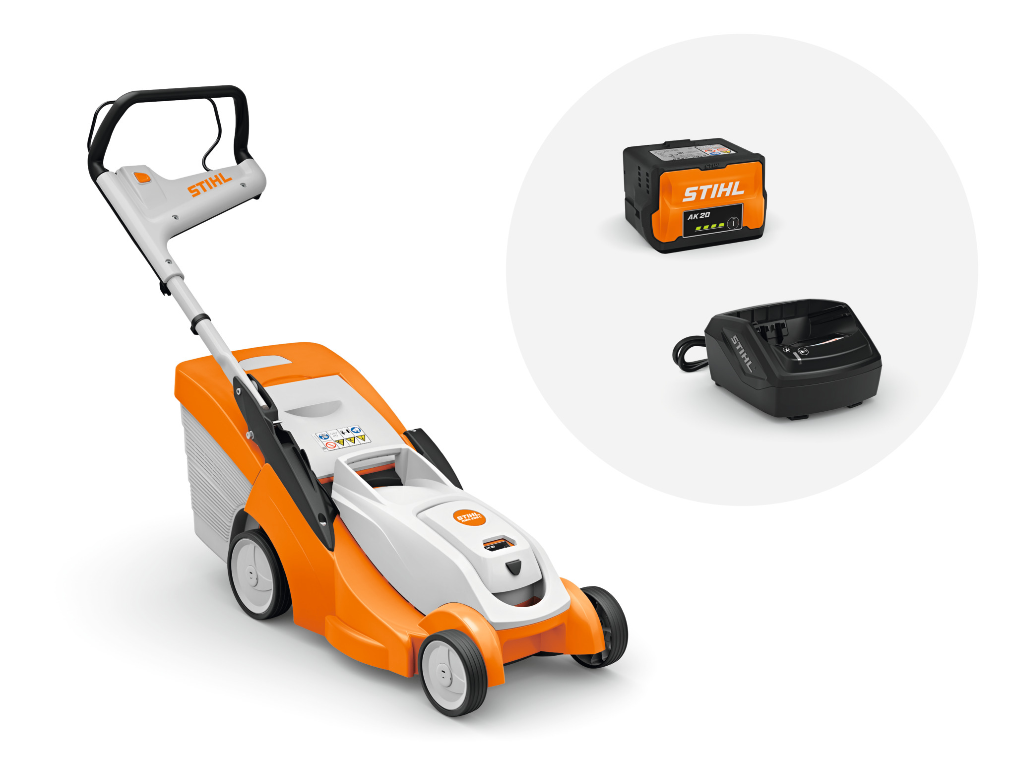 Stihl RMA 239 C Akku-Rasenmäher mit AK 20 Akku und AL 101 Ladegerät