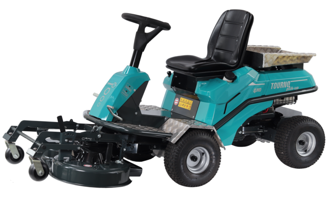 TOURNO Pick-Up 4 WD Aufsitzmäher mit 4 WD-Allradantrieb und ergonomischem Sitz