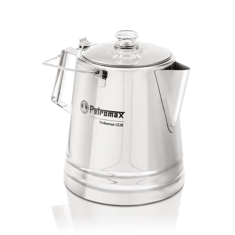 Petromax Perkolator Perkomax LE28 aus Edelstahl für Kaffee und Tee