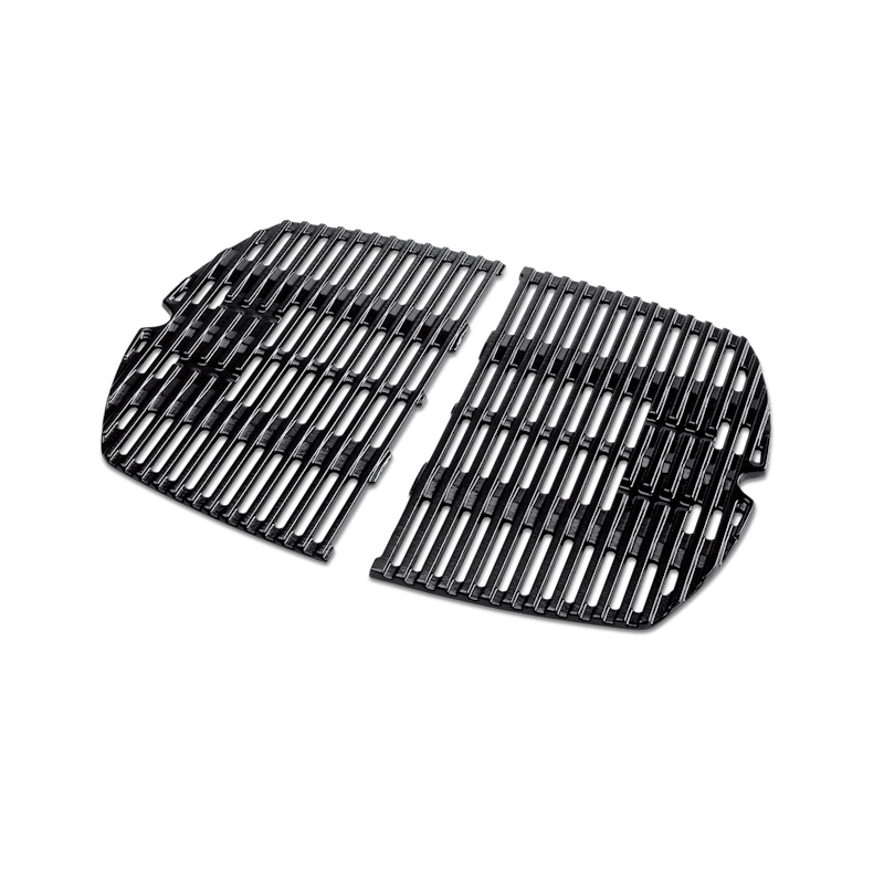 Zwei schwarze Weber Grillroste für Gasgrillserien Q200 und Q2000